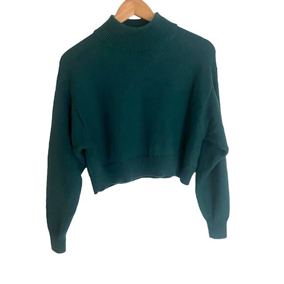 Aritizia - Wilfred Free Green Harper Merino Wool Sweater Small - Picture 1 of 4